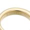 CARTIER Ellipse 0.25ct Diamond #48 Ladies Ring 750 Yellow Gold No. 8, Image 5