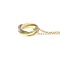 CARTIER Trinity De Pink Gold [18K],White Gold [18K],Yellow Gold [18K] No Stone Men,Women Fashion Pendant Necklace [Gold], Image 6