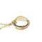 CARTIER Trinity De Pink Gold [18K],White Gold [18K],Yellow Gold [18K] No Stone Men,Women Fashion Pendant Necklace [Gold] 8