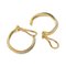 Cartier Trinity Boucles d'oreilles K18 Yg Pg Wg 3 Color Three Gold Hoop 750 Clip On, Set de 2 4