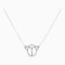 CARTIER Scarab 2PD Necklace/Pendant K18WG White gold 1