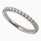 CARTIER K18WG Etancel Eternity Ring aus Weißgold B4077947 Diamant 47 1.7g Damen 1