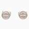 Cartier Love Earring Pierced Earrings Earring Silver K18Wg[Whitegold] Silver, Set of 2 1