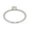 CARTIER Etincel Half Diamond 0.30ct G/VS1/3EX #48 Ring Pt Platinum 3