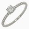 CARTIER Etincel Half Diamond 0.30ct G/VS1/3EX #48 Ring Pt Platinum 1