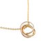 CARTIER Trinity Pendant Women's Necklace 750 Yellow Gold 3