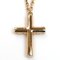 CARTIER K18PG Collar con cruz con símbolo de oro rosa B7221800 Diamante 2.9g 37-40cm Señoras, Imagen 4