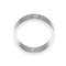 CARTIER Love Love Ring White Gold [18K] Fashion Diamond Band Ring Silver 2