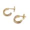 Cartier K18Yg Pg Wg Trinity Earrings B8017100 4.5G Ladies, Set of 2 3