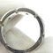 CARTIER Mailon Panthere 3 Row B4075000 K18 White Gold No. 10.5 Women's Ring 4