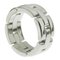 CARTIER Mailon Panthere 3 Row B4075000 K18 White Gold No. 10.5 Women's Ring, Image 3