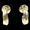 Cartier Trinity De No Stone Pink Gold [18K],White Gold [18K],Yellow Gold [18K] Hoop Earrings Gold,Pink Gold,Silver, Set of 2 1
