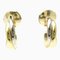 Cartier Trinity De No Stone Pink Gold [18K],White Gold [18K],Yellow Gold [18K] Hoop Earrings Gold,Pink Gold,Silver, Set of 2, Image 1