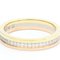 CARTIER Vendome Diamond Ring Pink Gold [18K],Yellow Gold [18K] Fashion Diamond Band Ring Gold 8