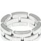 CARTIER Maillon Panthere Ring White Gold [18K] Fashion No Stone Band Ring Silver 8