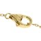 CARTIER Amulet de XS Diamond Chrysoprase Bracelet K18 Yellow Gold Women's 4