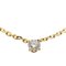 CARTIER 750YG Love Support Diamond Women's Necklace 750 Yellow Gold 5