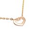 CARTIER C Heart Diamond Ladies Necklace 750 Yellow Gold, Image 3