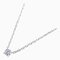 CARTIER Love Support Diamond Necklace Necklace Clear K18WG[WhiteGold] Clear 1