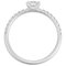 Ethancel De Diamant Ring mit Smaragdschliff von Cartier 4