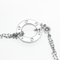 CARTIER Love Circle Bracelet B6038100 White Gold [18K] Diamond Charm Bracelet Carat/0.03 Silver 10