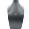 CARTIER C Heart Diamond Necklace Necklace Clear K18PG[Rose Gold] Clear, Image 6