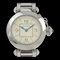 Stainless Steel and Silver Ladies Dial Watch from Cartier 1