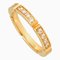 CARTIER Maillon Panthere Ring Diamond #49 B4221100 K18YG Women's 1
