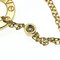 CARTIER Love Circle Bracelet B6038300 Yellow Gold [18K] Diamond Charm Bracelet Carat/0.03 Gold 9