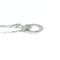 CARTIER Love Circle Bracelet B6038100 White Gold [18K] Diamond Charm Bracelet Carat/0.03 Silver 5