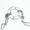 CARTIER Love Circle Armband B6038100 Weißgold [18K] Diamant Charm Armband Karat/0,03 Silber 7