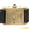 CARTIER Must Tank Vermeil Gold Plated Leather Quartz Mens Watch BF565441 7