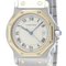 Santos Octagon 18K Gold Steel Automatic Mens Watch from Cartier 1