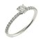 No. 7 Platinum Diamond Solitaire Ring from Cartier 1