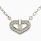 Herz Halskette mit 18 Karat Diamanten Damen von Cartier 1