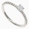 CARTIER Etincel de Solitaire Diamond #47 Ring Platinum PT950 Ladies 1