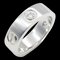 CARTIER Love Halbdiamant Ring Ring Clear K18WG[WhiteGold] Clear 1