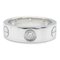 CARTIER Love 3P Diamantring Ring Clear K18WG[WhiteGold] Clear 2