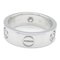 CARTIER Love 3P diamond ring Ring Clear K18WG[WhiteGold] Clear, Image 3