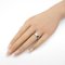 CARTIER Love 3P diamond ring Ring Clear K18WG[WhiteGold] Clear 8