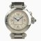 CARTIER Mispasha W3140007 Stainless Steel Quartz Analog Display Ladies Silver Dial Watch 1