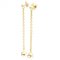 Cartier Trinity De Diamond Pink Gold [18K],White Gold [18K],Yellow Gold [18K] Drop Earrings Gold, Set of 2 2