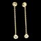 Cartier Trinity De Diamond Pink Gold [18K],White Gold [18K],Yellow Gold [18K] Drop Earrings Gold, Set of 2 1
