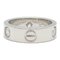 CARTIER Love Halbdiamant Ring Ring Clear K18WG[WhiteGold] Clear 3