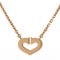 C Heart 18k Gold Diamond Necklace from Cartier 3