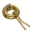 CARTIER Trinity Circle Necklace K18 Yellow Gold/K18WG/K18PG Women's, Image 3