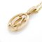 CARTIER Double C Necklace Necklace Clear K18PG[Rose Gold] Clear 5