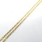 CARTIER Double C Necklace Necklace Clear K18PG[Rose Gold] Clear 4