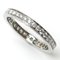 Platinum Ballerina Full Eternity Diamond Ring from Cartier 1