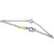 CARTIER Halskette Damen Marke 750WG Diamant Hindu Weißgold Schmuck Poliert 8